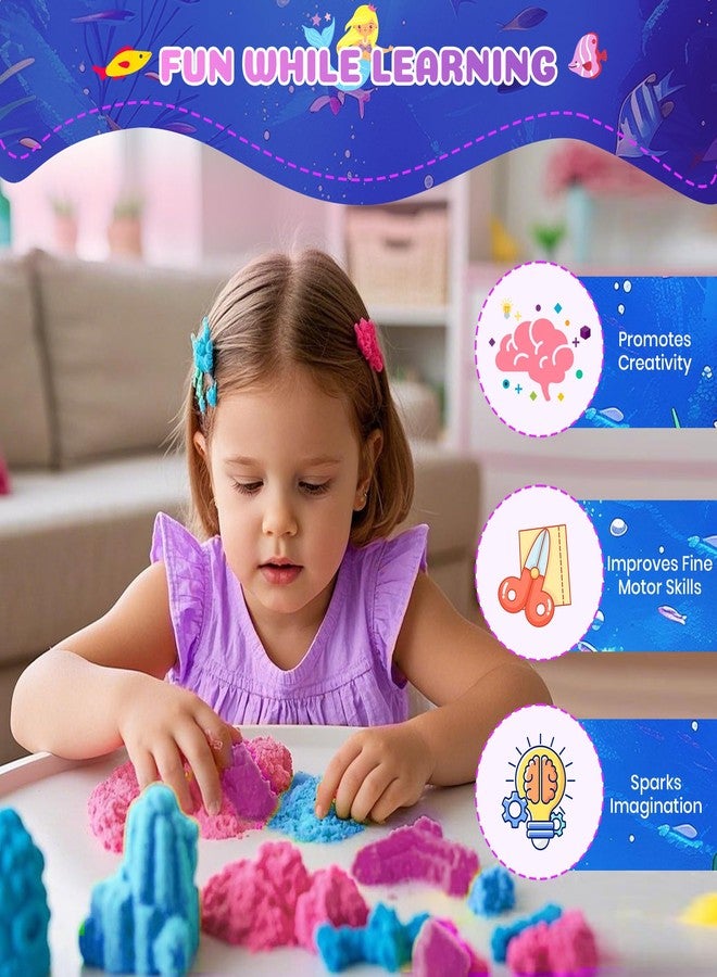 Nicella Mermaid Terrarium Crafts Kit for Kids: LED Night Light-Up DIY Toys with Remote - Fun Birthday Gifts for Girls Ages 5 6 7 8 9 10 Years Old - Creative Arts & Crafts Activity Set - Image 5